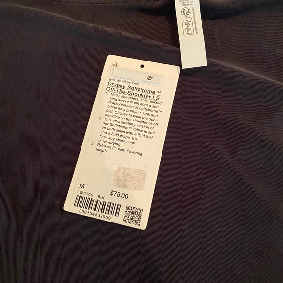 Lululemon Athletica Black Relaxed Long Sleeve Hoodie - Picture 4 of 7